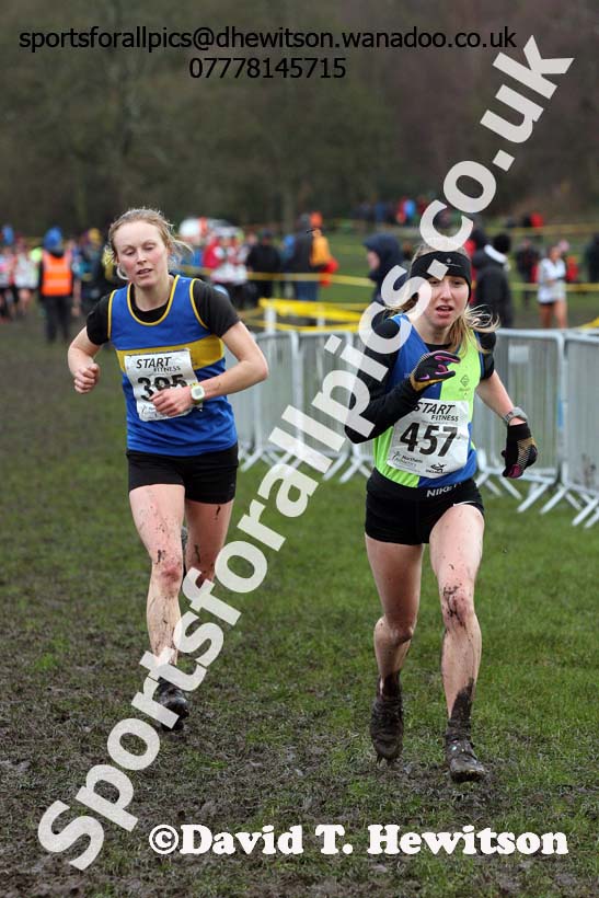 Senior womens Northern Cross Country Champs., Witton Park, Blackburn. Photo: David T. Hewitson/Sports for All Pics